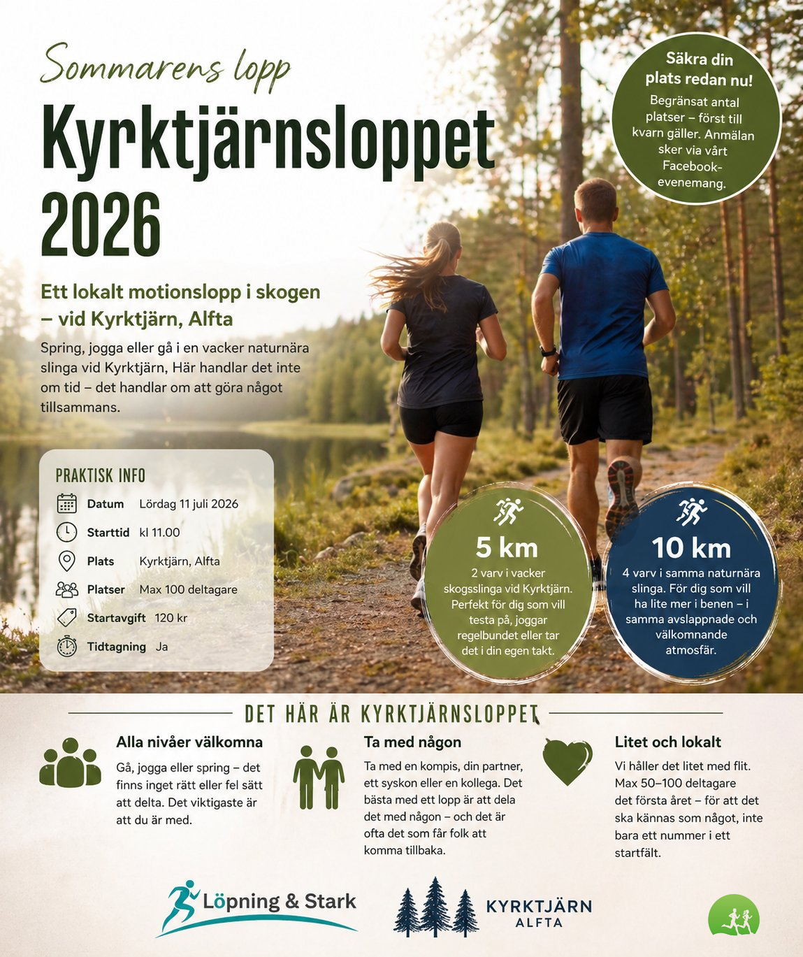 Kyrktjärnsloppet 2026 – affisch